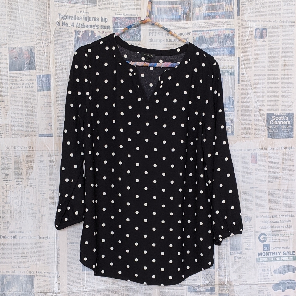 Talbots Long sleeve Blouse